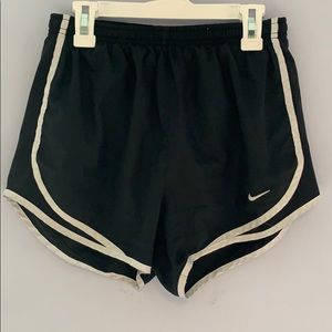 Black nike athletic shorts
